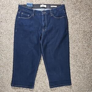 Angels Forever Young 360 Sculpt Crop Jeans Sz 12 NWT